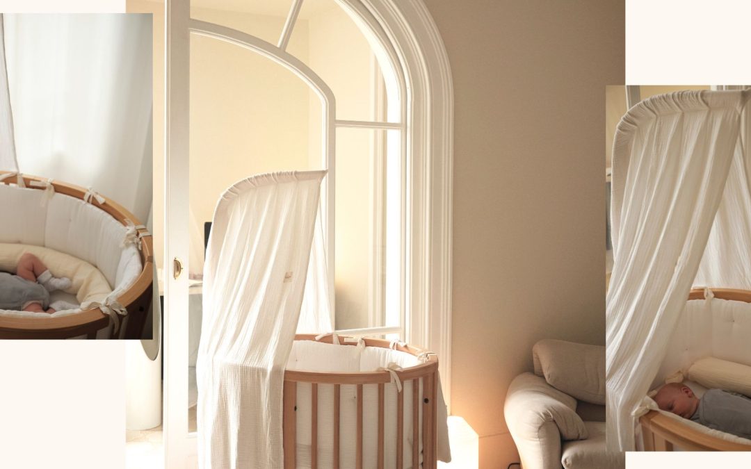 Textiles con alma para la cuna Stokke Sleepi: Así queda la colección en casa de Giorgia Righetti